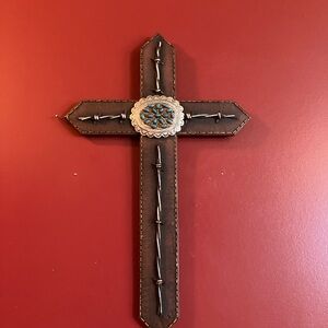Western Style Cross Wall Decor